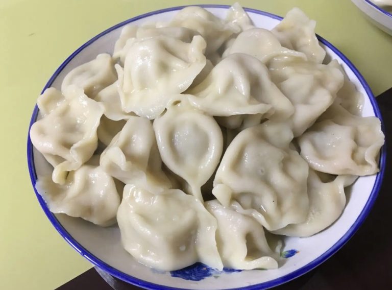 第一次包饺子